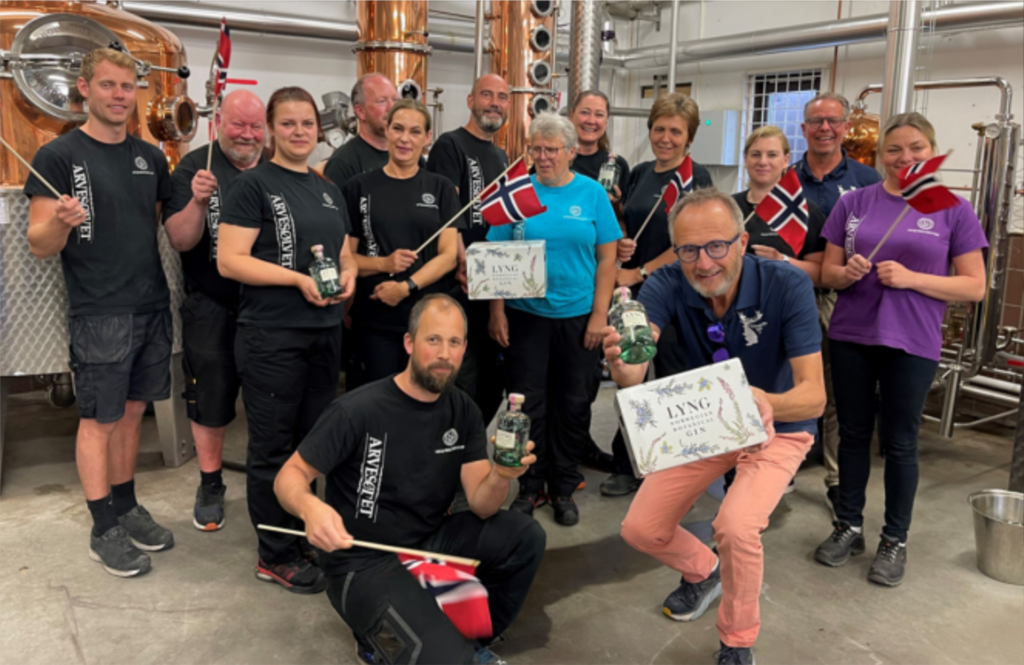 Harahorn gin - team