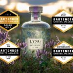 Lyng Norwegian Botanical Gin – detail fľaše